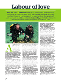 Dive magazine June 2013 page 1 Fluo-Diving & Underwater FluorescenceAnita & GUy Chaumette Liquid Motion